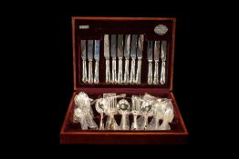 Silver Plated Tableware by Cooper Ludlam Canteen of Cutlery - Made In Sheffield England & Comes In