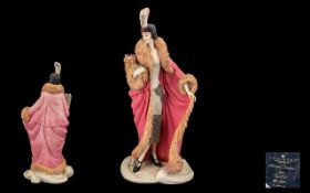 Coalport Hand Painted Figure ' Roaring T