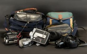 Collection of Cameras, Camcorders & Lens