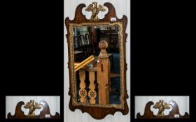 Antique Chippendale Mirror - in mahogany