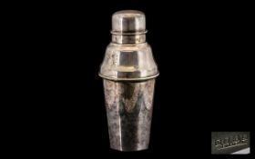 Vintage Cocktail Shaker of traditional f