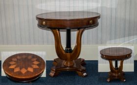 20th Century Mahogany Round Occasional T