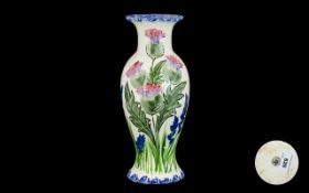 Scottish Waterhouse Pottery Thistle Vase