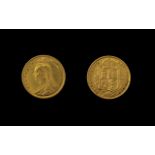 Queen Victoria 22ct Gold Jubilee Head /