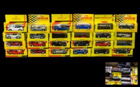 Extensive Collection of Boxed Model Cars to include Classic Sports Car Collection by Shell,