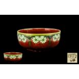 Minton No 32 Secessionist Footed Bowl. c.1900. 4 Inches - 10 cm High & 9 Inches - 22.5 cm