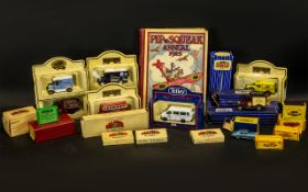 A Collection of Model Cars & Railway Accessories by Hornby, Dinky, Lledo & Master.