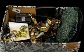 Collection of Assorted Watches, Bags & Costume Jewellery.