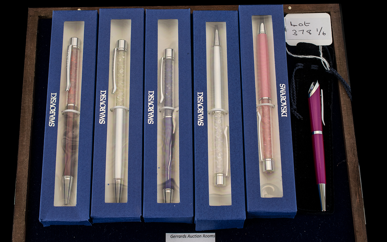 Collection of New Swarovski Pens, A Good Selection of Various Colours and are all Brand New