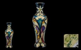 Moorcroft Modern Tubelined Limited & Numbered Adoration Vase 'The Three Wise Men' designer Vicky