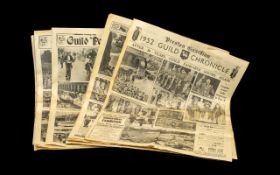 Local Interest - Collection of 15 Newspapers Subject 1952 Preston Guild.