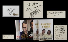 Football Interest - Collection of Signed Books including Jamie Vardy - From Nowhere;