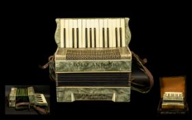 Paolo Antonio 'Lapiu grande Fabrica d'Armoniche' Piano Accordion made in Saxony, Germany Measures