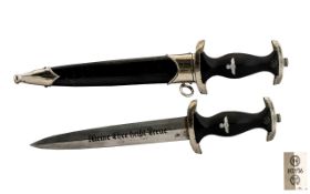 Reproduction WWII Second World War Style SS Officer's Dress Dagger.