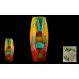 Anita Harris - Impressive Limited & Numbered Tube lined Art Pottery Vase. Wonderful rich colours