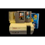 Collection of Nintendo Entertainment console & Games including Super Mario Bros.