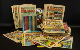 Collection of Vintage Comics & Books comprising;