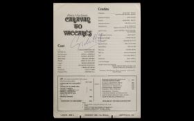 Graham Hill - motor racing autograph on film, original press release "Caravan to Vaccares.