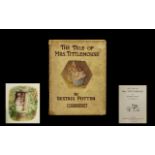 Beatrix Potter. The Tale Of Mrs Tittlemouse. Hardcover, No wrapper and 60 numbered pages.