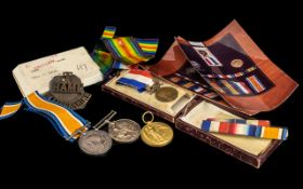 World War 1 Military Interest A collection of medals to include 1914-1919 and war medal awarded to