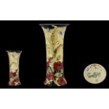 Moorcrofts Original 1980's Special Edition Large and Impressive Tubelined Vase ' In Flanders Field