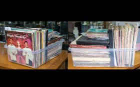 Collection of Vinyl Records.