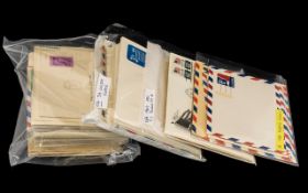 Collection of 123 USA Covers comprising: 64 FDCs (1930s/40s); 16 pre-paid airmail stationery;