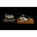 Two Lesney Products comprising of A Desk Pen Holder comprising of a diecast model of a classic car