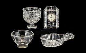 Waterford Crystal Collection comprising Waterford Heritage Collection Miniature Footed Trifle Bowl