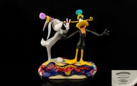 Wedgwood Looney Tunes Limited Edition Milloony-Um Celebration Countdown Figurine 425/2000. In