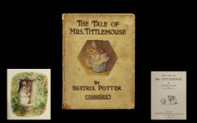 Beatrix Potter. The Tale Of Mrs Tittlemouse. Hardcover, No wrapper and 60 numbered pages. undated