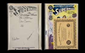 Superman Comic Limited Edition & Signed by Dan Jurgens, Louise Simonson, Brett Breeding & Joe