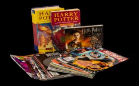 Collection of Harry Potter Books including First Edition of Harry Potter & the Order of the