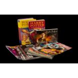 Collection of Harry Potter Books including First Edition of Harry Potter & the Order of the