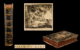 Military Interest - Field of Mars Book dated 1801, being an alphabetical digestion of the