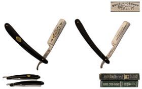 Joseph Rogers and Sons Matchless - Superior Hollow Ground Steel Straight Razor Cutlers to Their