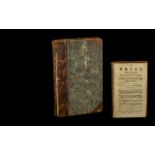 A George II Leather Bound Hard Back Book 'The Trial at Large James Annesley and Other Plaintiffs',