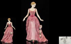 Royal Worcester Ltd Issue and Hand Painted Porcelain Annual Premiere Figurine for 2006 Only - '