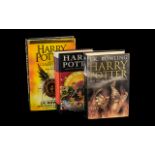 Collection of Harry Potter Books including a First Edition of Harry Potter & the Deathly Hallows