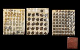 A Coin Album containing a quantity of mostly 20thC coins. To include a run of farthings, half