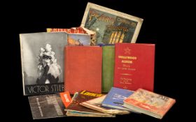 Collection of Vintage Books & Ephemera to include Hollywood Album by Ivy Crane Wilson; Film Review