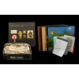 Stamp Interest - Collection of Royal Mail Special Stamp Albums, together with a tin of loose stamps,