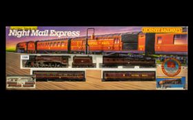 Hornby Railways 00 Gauge 'Nigh Mail Express' Electric Boxed Train Set. Trainset complete, lacking