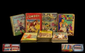 Large Collection of Vintage Children's Annuals including Girls & Boys Annual 1937; The Champion