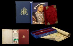 King Henry VIII Modern Collectibles including King Henry's Map of the British Isles with