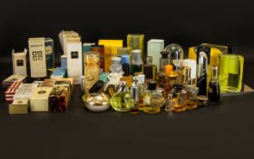 Vintage Perfume. Large collection of vintage perfume bottles, Yardley, Avon, Estee Laauder,