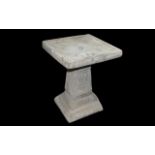 Clasico Bird Bath - a square bird bath a