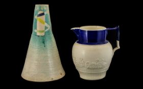 Janet Leach Conical Shape Studio Pottery