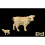 Beswick Farm Animal Figure 'Charolais Ca