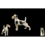 Royal Copenhagen Early Porcelain Dog Fig